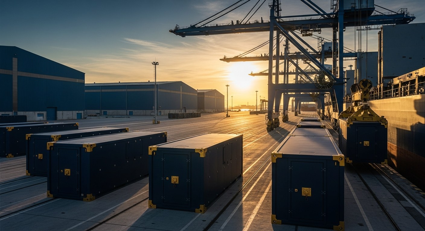 Secure logistics for high-value bullion.